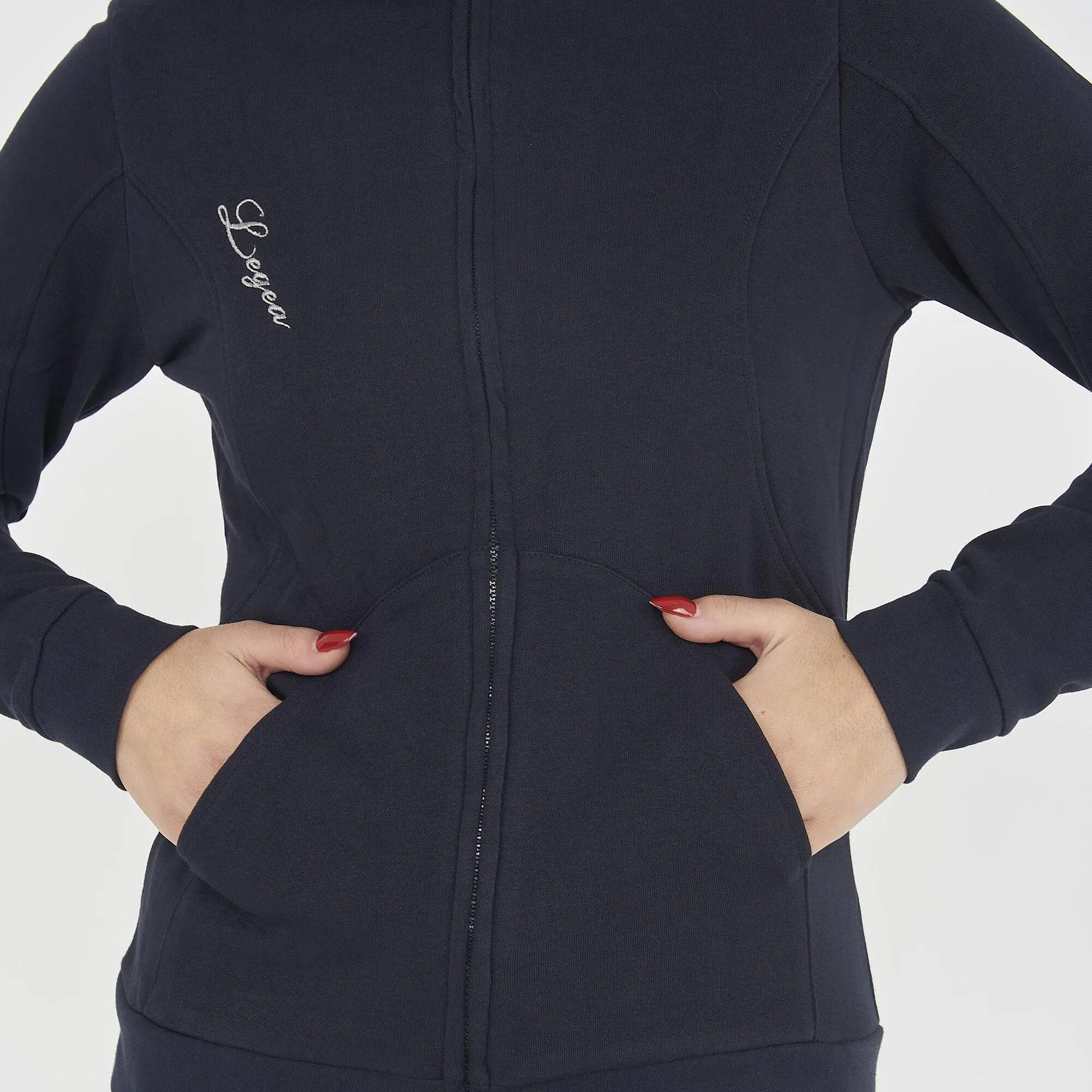 Men's Training Sweatshirt with Half Zip Karida Blue 5/7