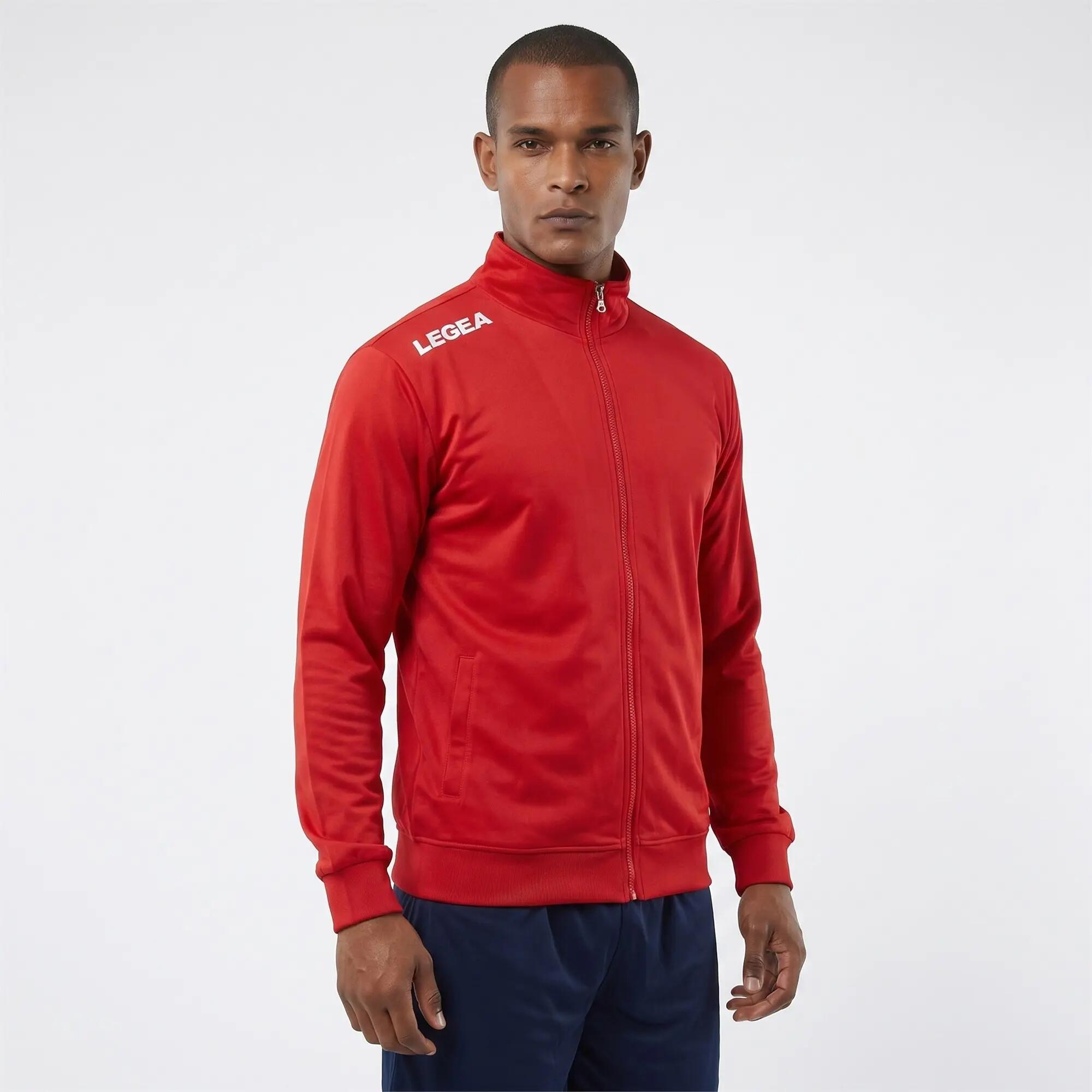 Homme Running Sweat à Capuche Élastique Rouge RETYL 2/2