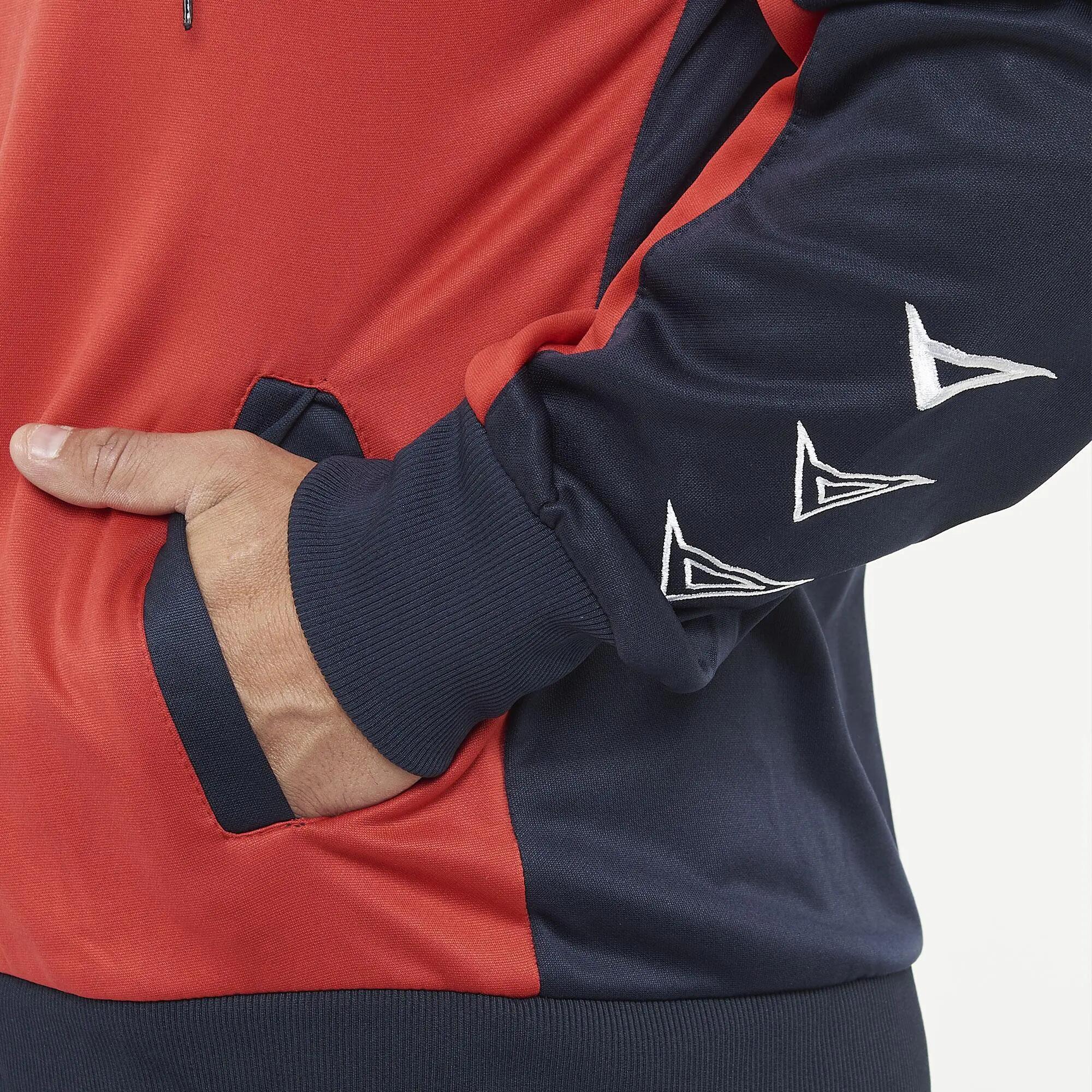 Men's Running Training Jacket Blue-Red 4/7