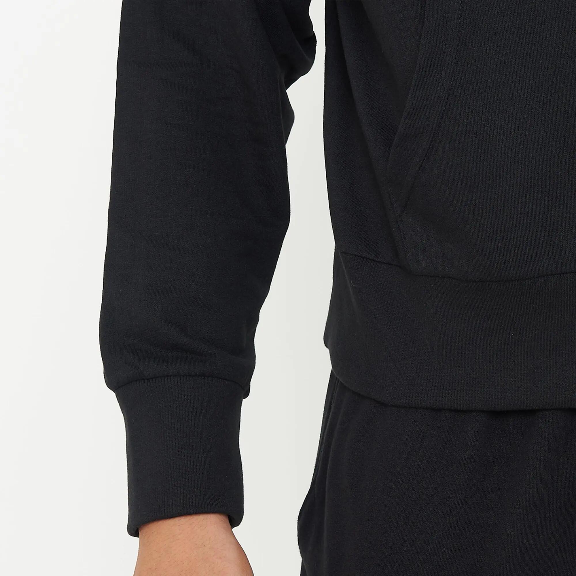 Unisex kapucnis pulóver F BOXY fekete 5/7