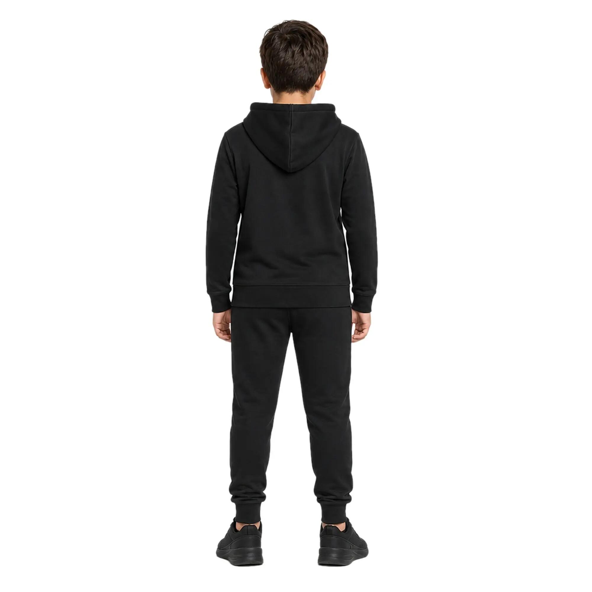 Bluza Junior Sarajevo Full Zip do biegania czarna 2/5