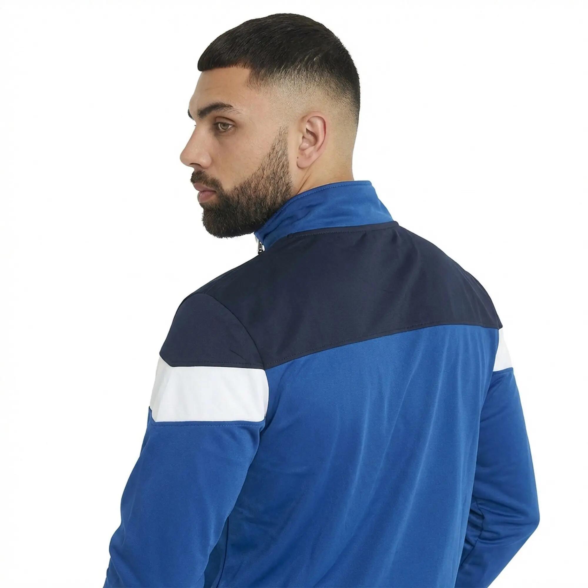 Kurtka sportowa z zamkiem BOLIVIA oversize niebieska 4/6