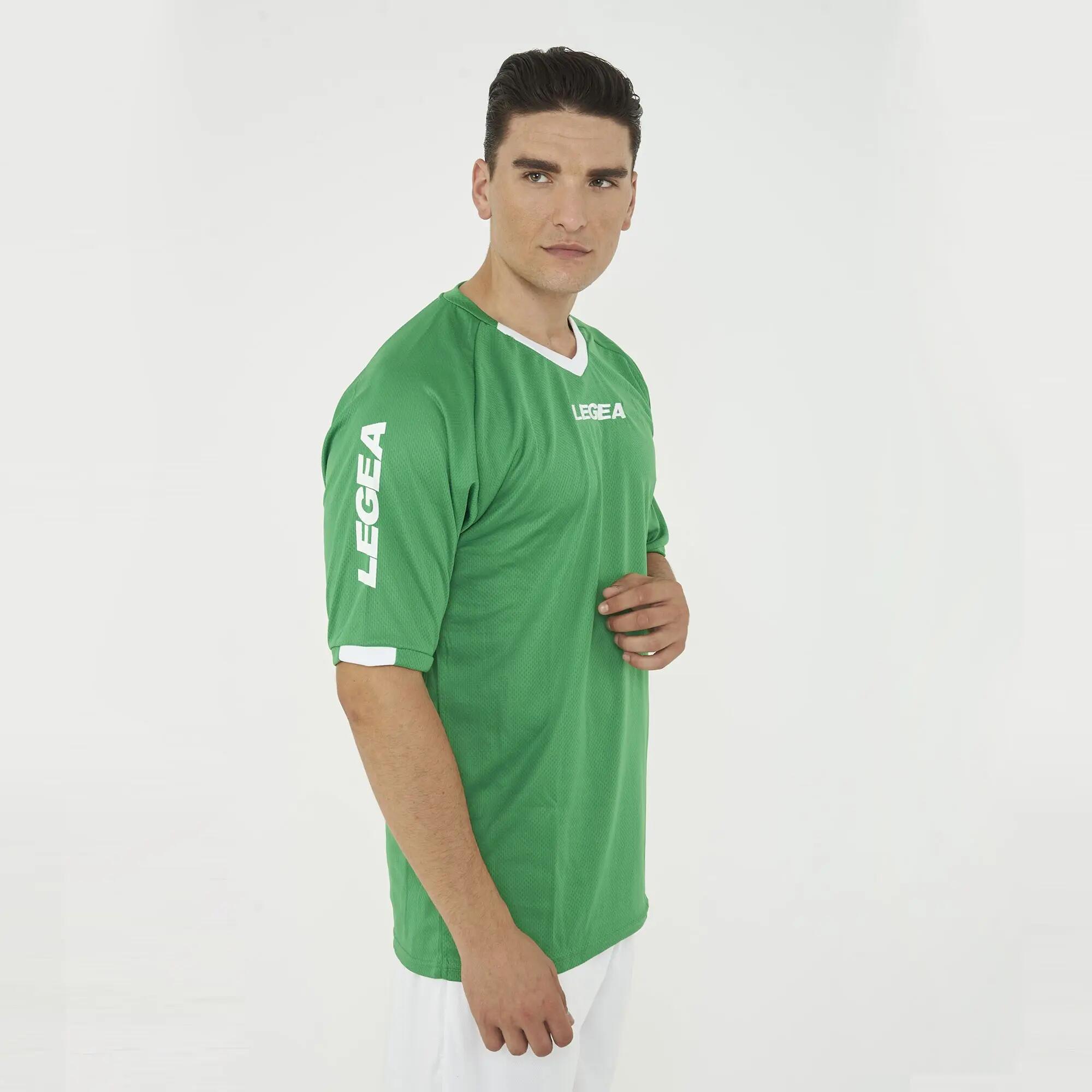 Men's Basketball Jersey LOS ANGELES Green 4/7