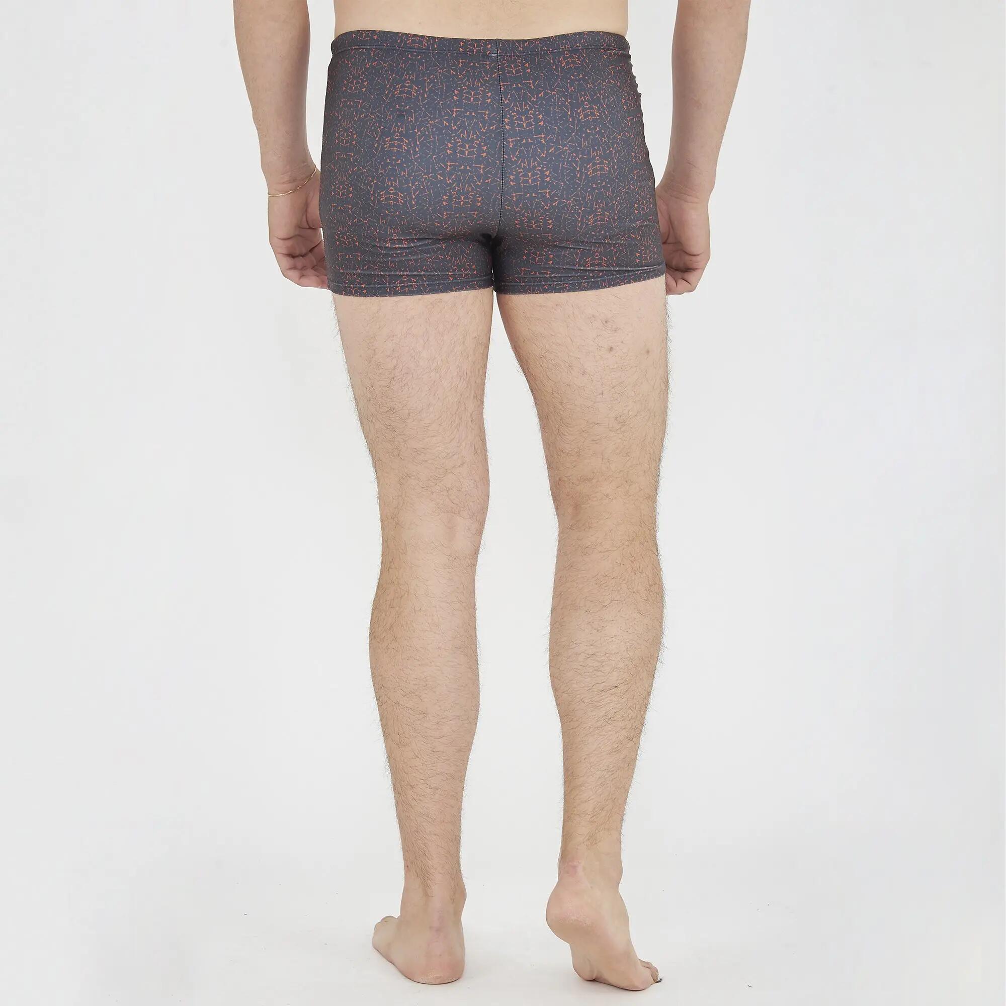 Costume nuoto LIAK grigio scuro arancio 2/7