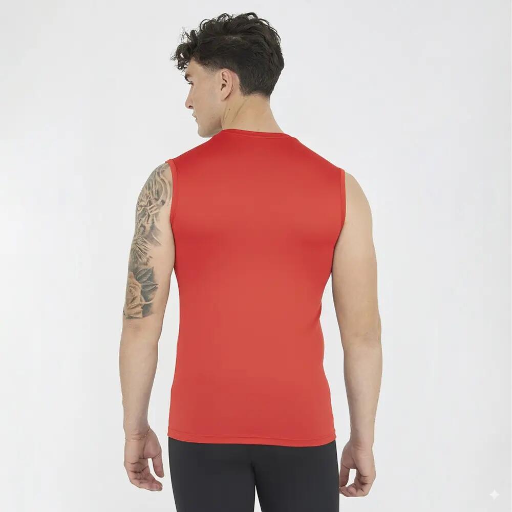 Men's Training Tank Top Body Fitted Sleeveless Technical Fabric 2/5