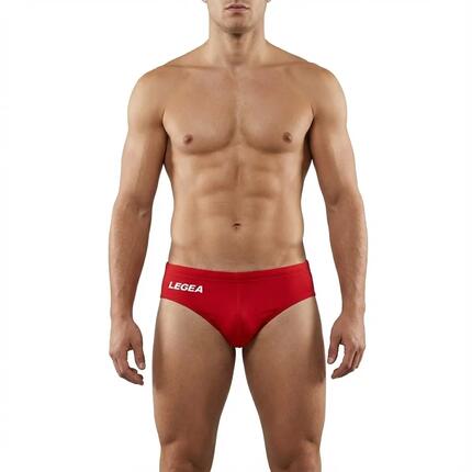 Cuissard de running compressif rouge