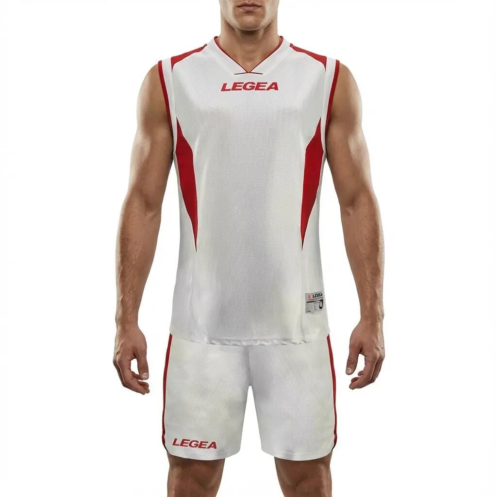 Men's Football Training Kit White-Red Atlanta 2/2