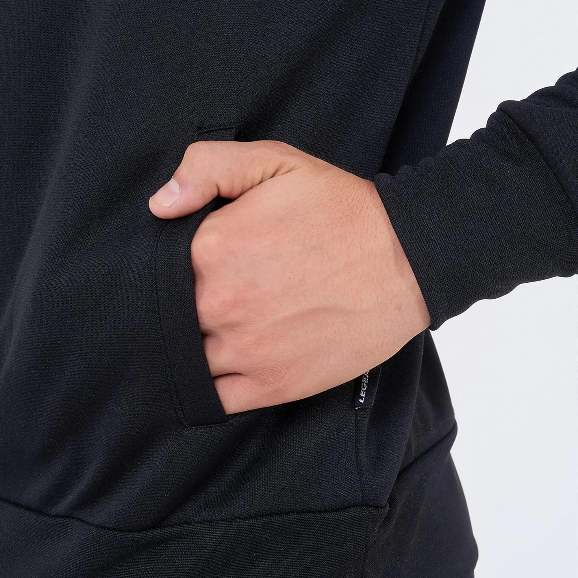 Petra Zipless Sports Sweatshirt with Iridescent Details 7/8