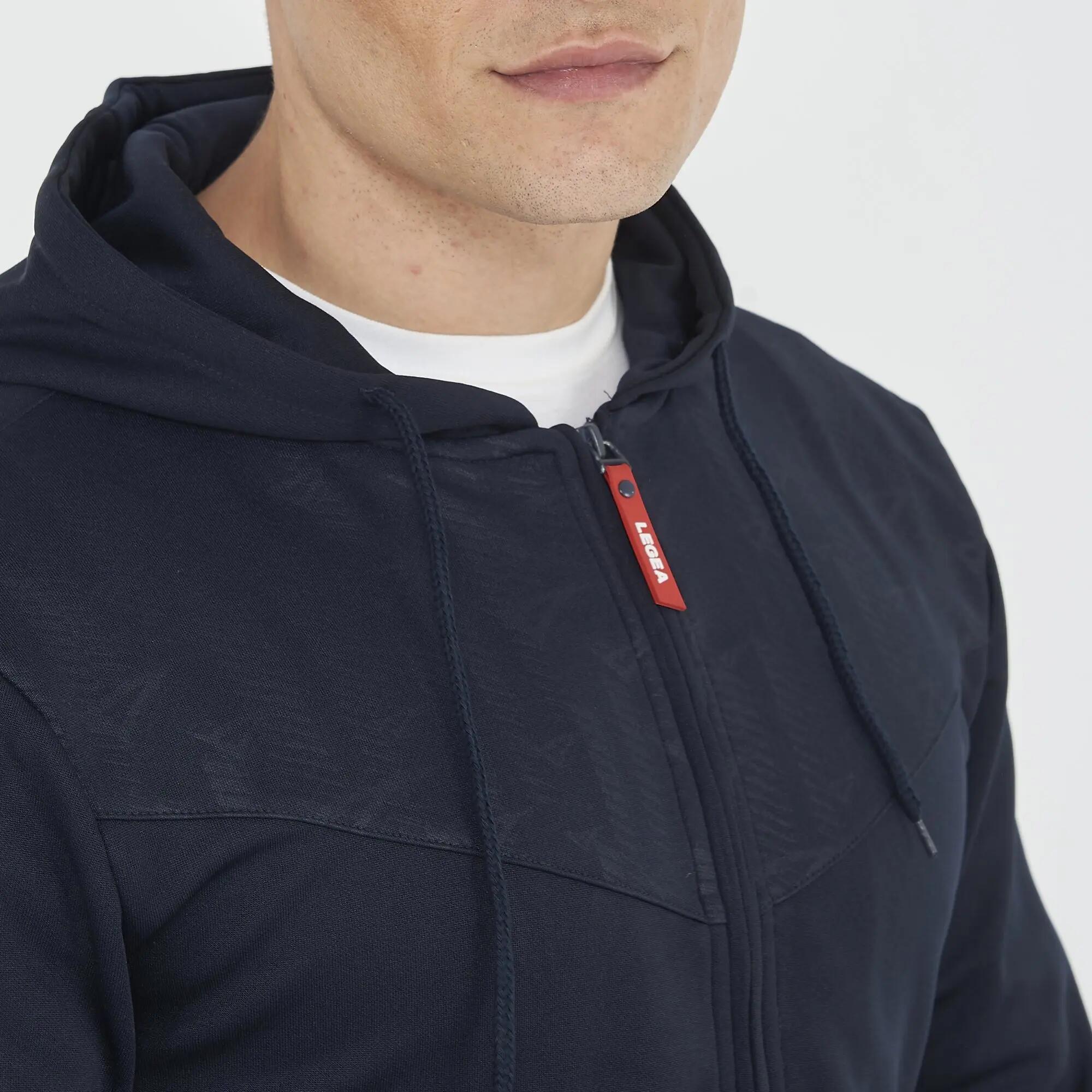Women's Running Jacket Saburo Key Features Blue 7/8