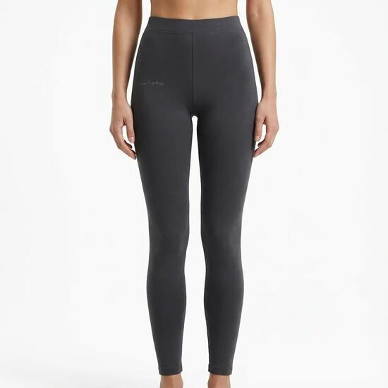 Yoga Leggings Damen aus elastischer Baumwolle Koralle