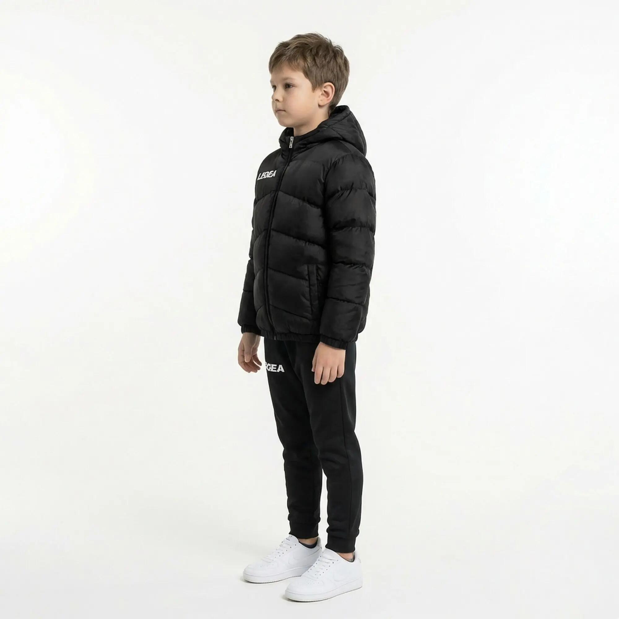 Women's Trekking Jacket Polyester Black Junior 2/5