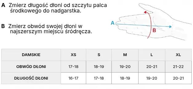 Rękawice narciarskie dla kobiet 4F F145 3/4