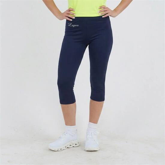 Femme Course Pantalon 3/4 Barika Bleu