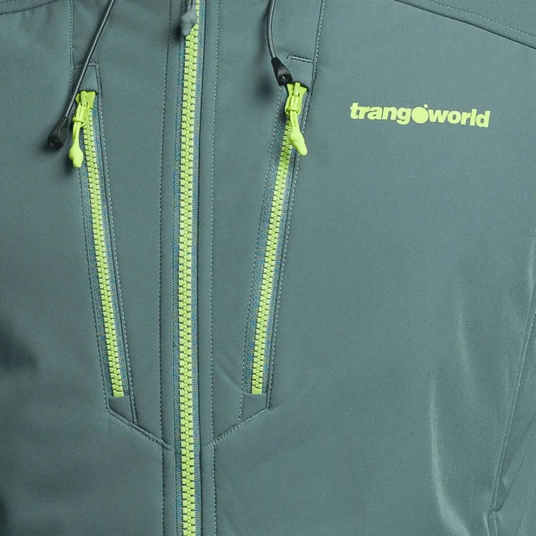 Outdoor Jacken Herren - TRANGO Norwich Softshell - Green 4/5