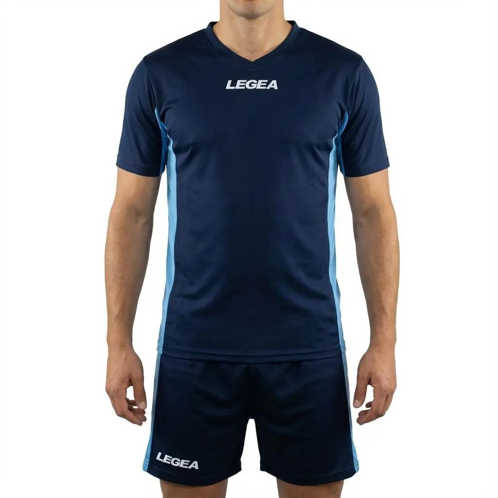 Bărbați Fotbal Kit antrenament respirabil albastru-celeste
