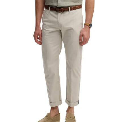 Pantalon Chino Beige Homme Superdry Premium