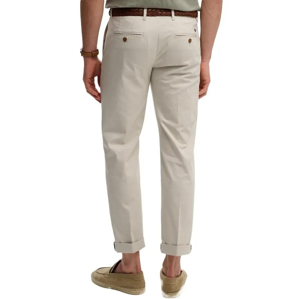 Superdry Premium Herren Chino Hose Beige 3/3