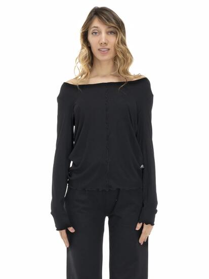Erdtöne Damen Langarm-T-Shirt