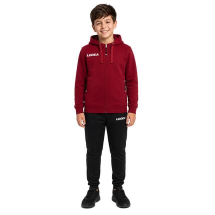 Fille Course Vêtement Sweat à Capuche Sarajevo Junior Gris Mélangé
