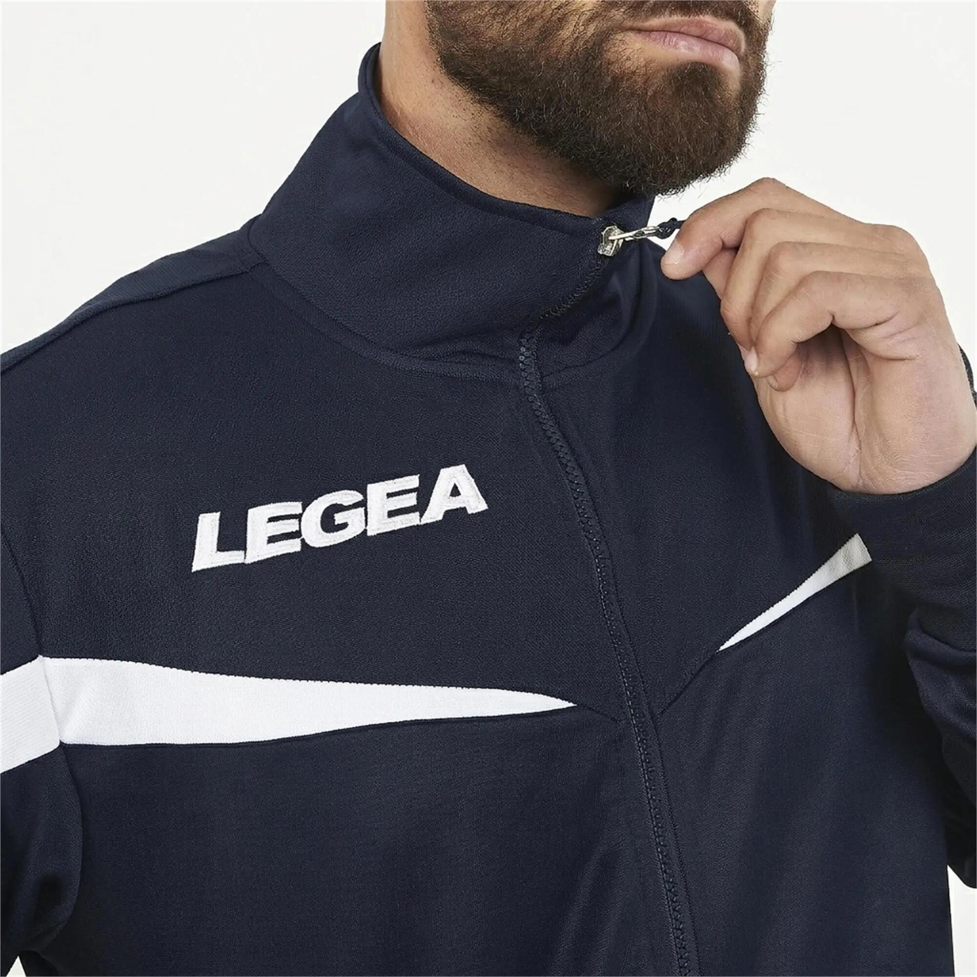 Damen Laufjacke Moskau Ultraleicht Blau-Weiß Junior 6/8