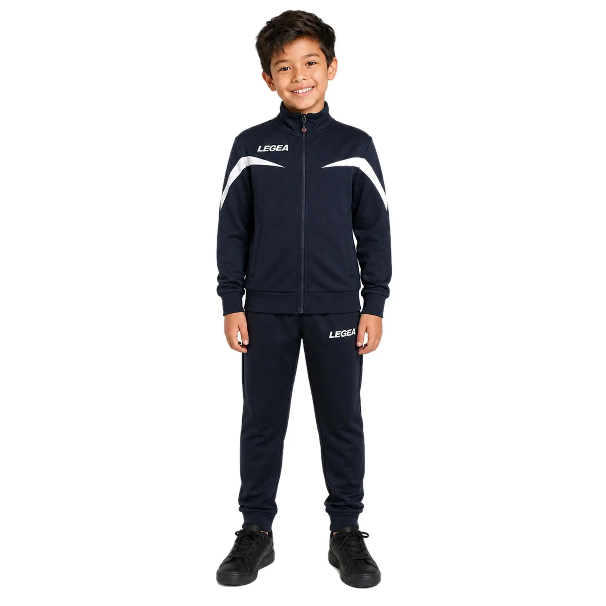 Damen Laufjacke Moskau Ultraleicht Blau-Weiß Junior 3/8