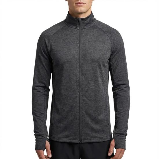 Dames Hardlopen ACT-JACKET ROOEL Polyester Donkergrijs Melange
