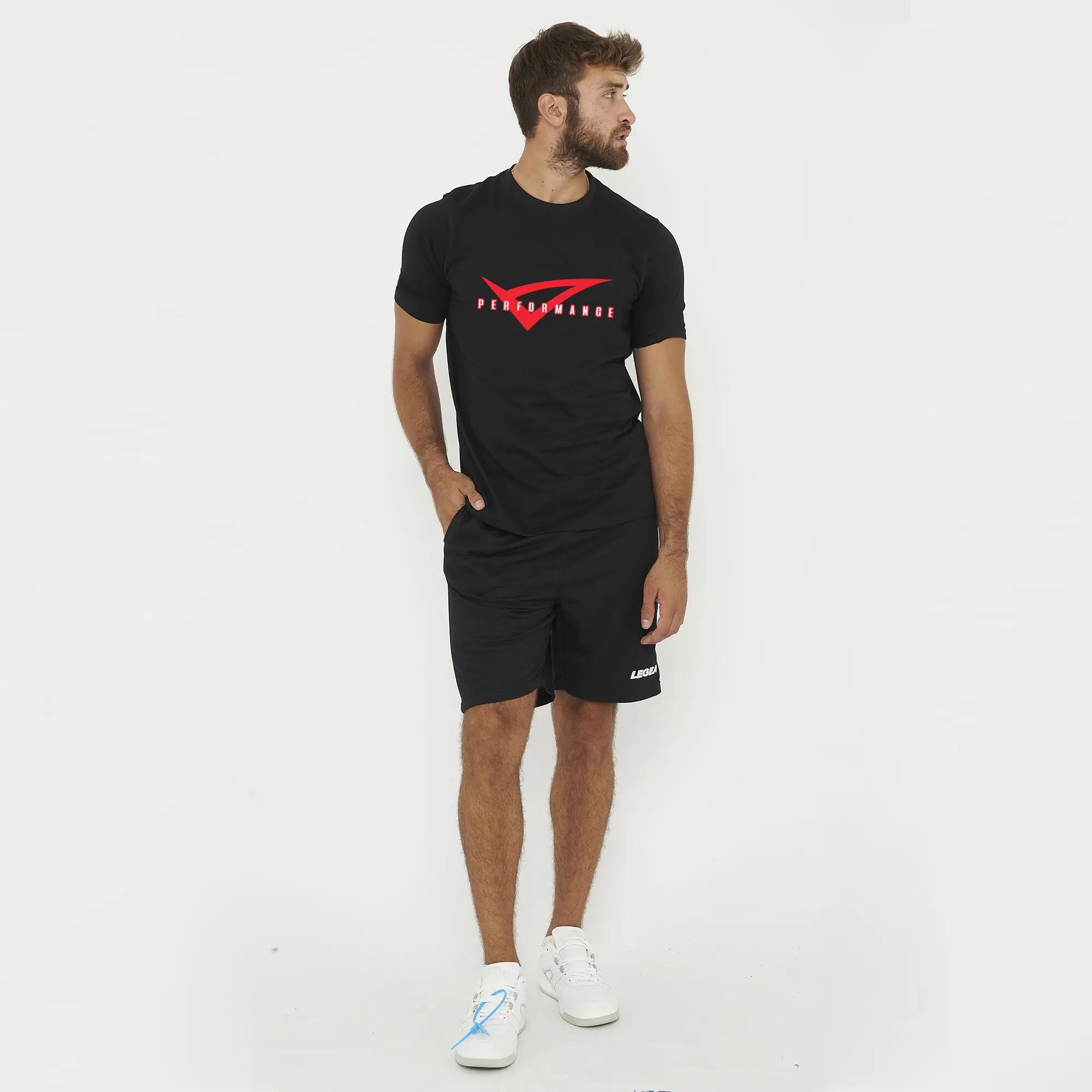 Men's Sport T-Shirt 100% Cotton Regular Fit Round Neck Performance 3/6