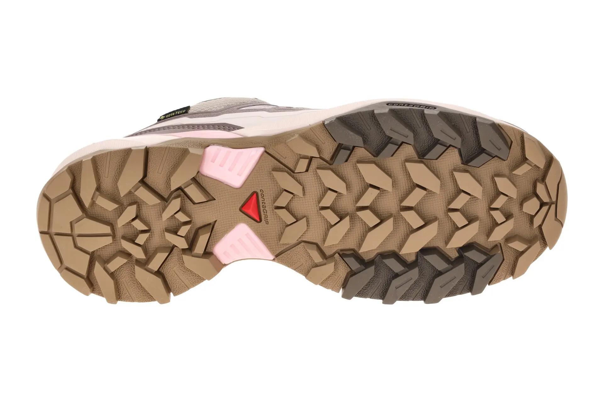 Salomon X Ultra 360 Edge Schuhe Damen braun rosa GORE-TEX 7/7