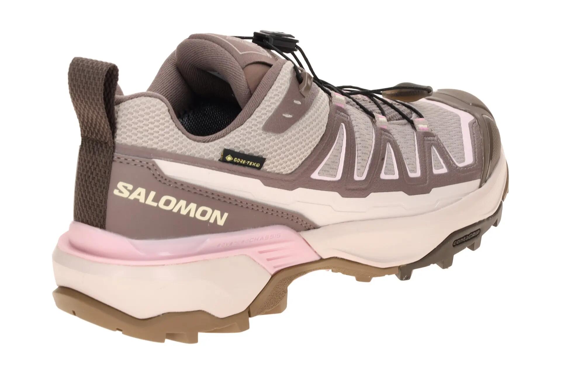 Salomon X Ultra 360 Edge Schuhe Damen braun rosa GORE-TEX 4/7