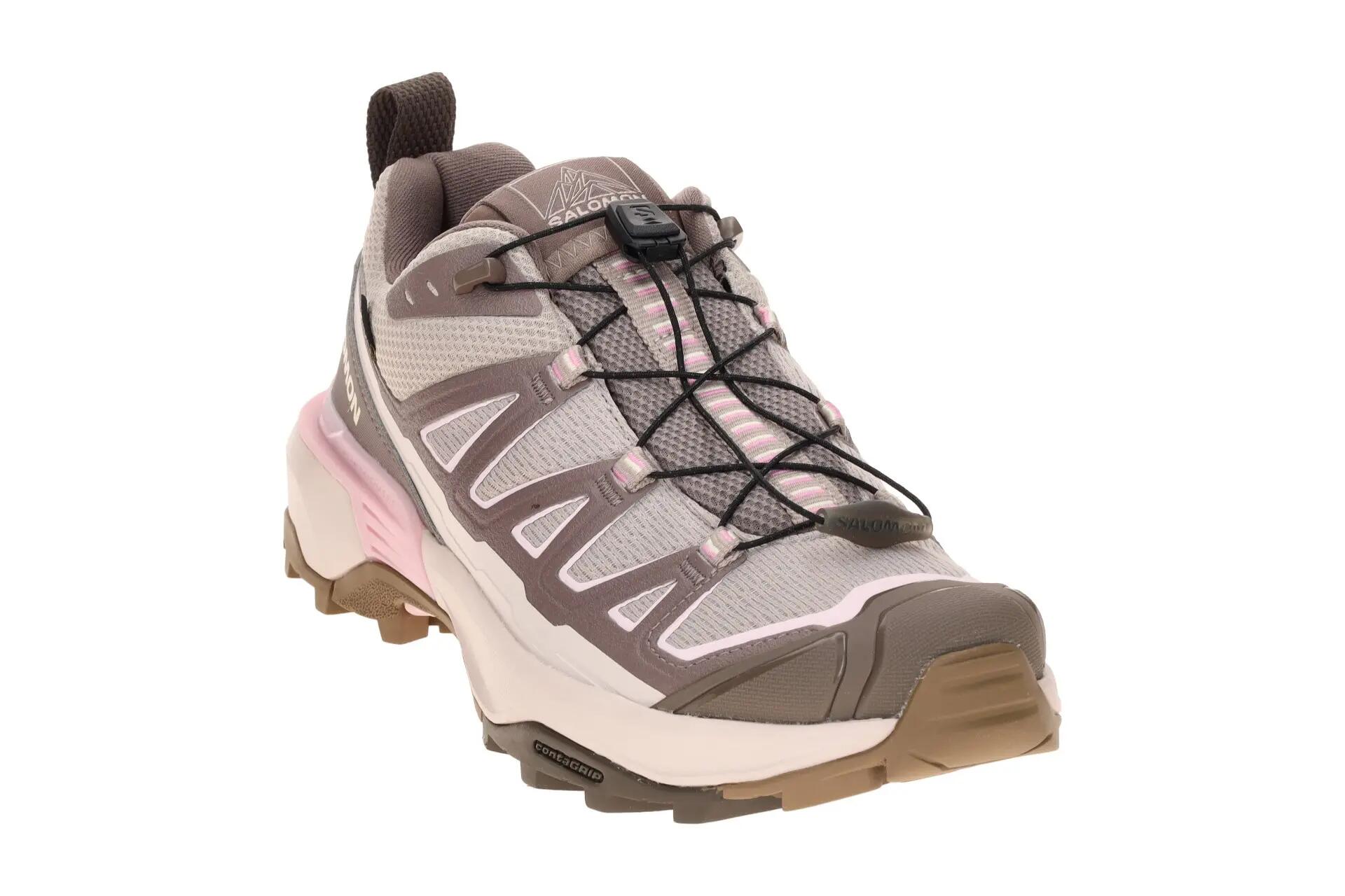 Salomon X Ultra 360 Edge Schuhe Damen braun rosa GORE-TEX 3/7
