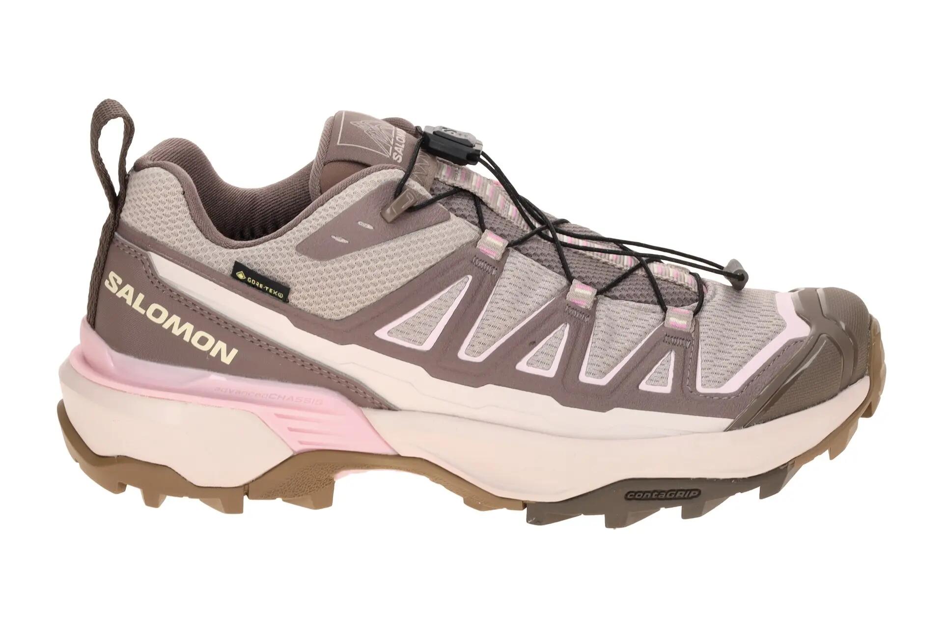 Salomon X Ultra 360 Edge Schuhe Damen braun rosa GORE-TEX 2/7