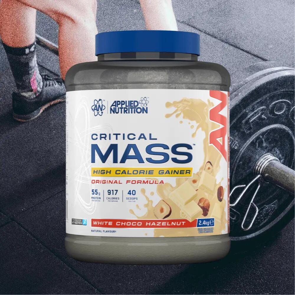 Applied Nutrition Critical Mass Original (2400g) White Choco Hazelnut 2/3