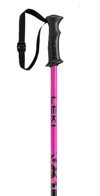 Kije narciarskie zjazdowe Leki Rider pink 80 cm 2/3