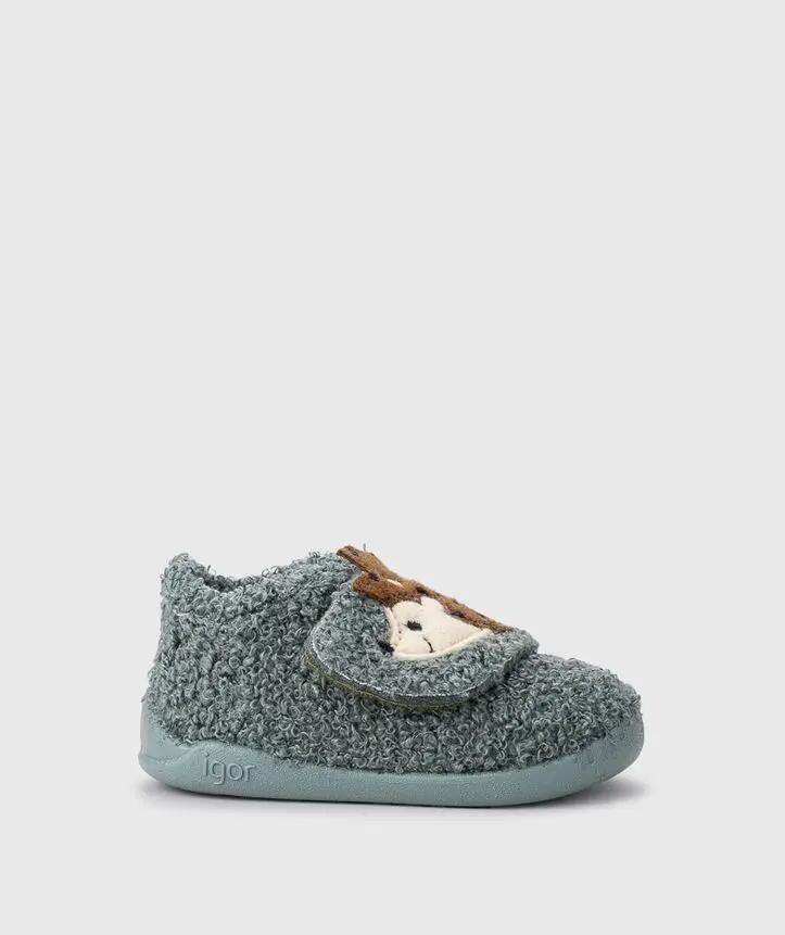 Zapatilla de casa barefoot IGOR Homie Erizo 3/4