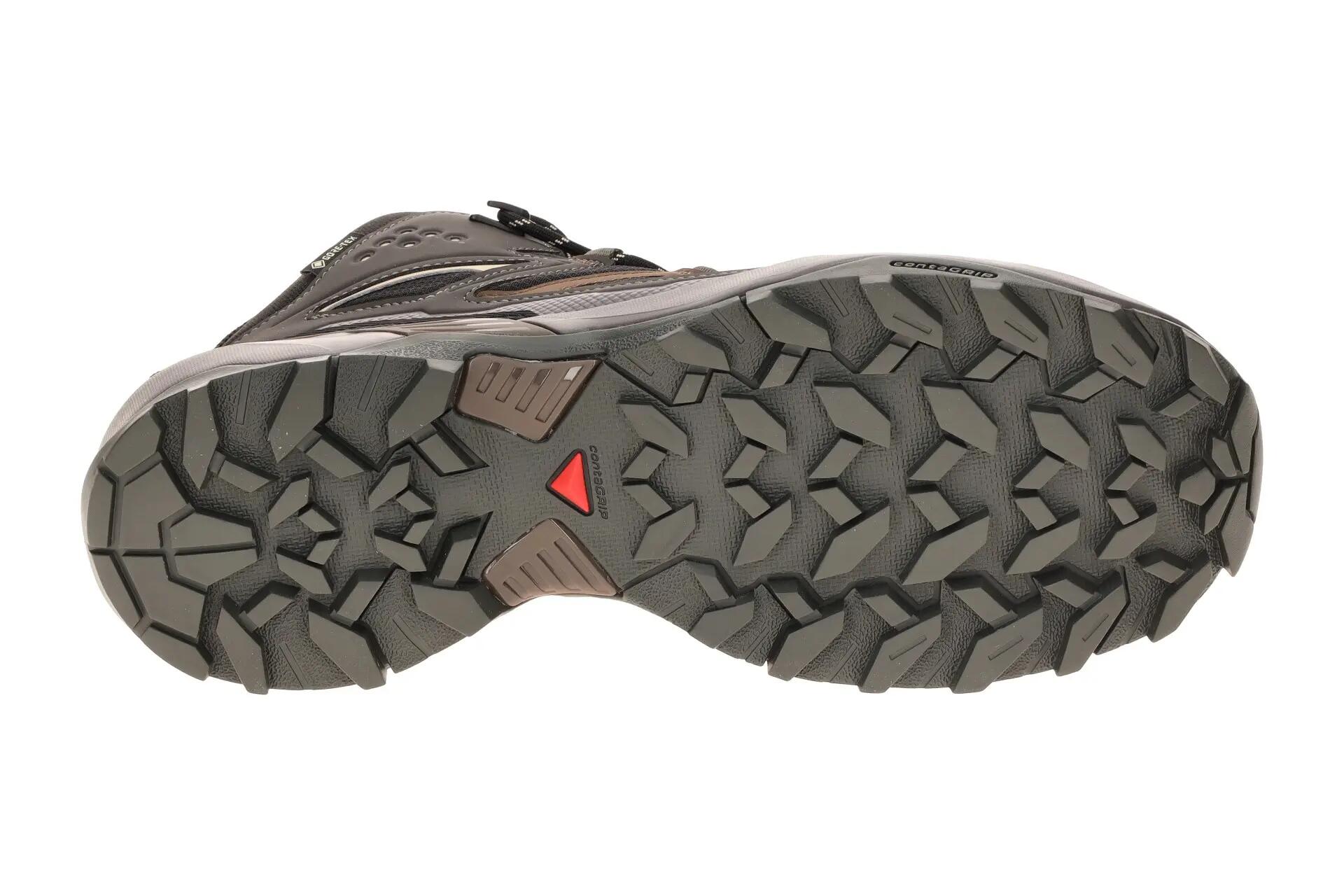 Salomon X Ultra 360 Edge Mid Schuhe schwarz braun GORE-TEX 7/7