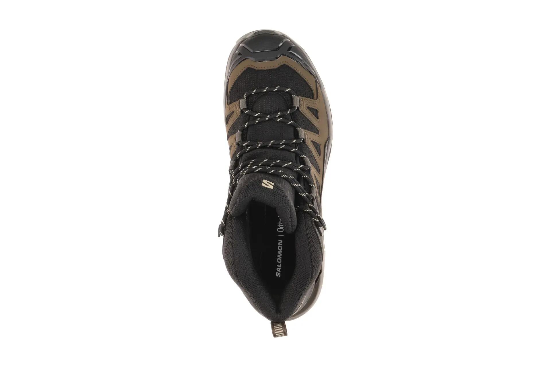 Salomon X Ultra 360 Edge Mid Schuhe schwarz braun GORE-TEX 6/7