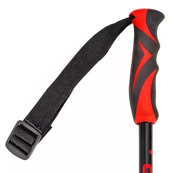 Kije narciarskie zjazdowe Gabel CVX Black/Red 125 cm 3/4