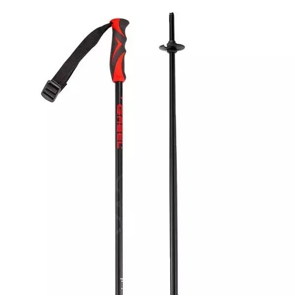 Kije narciarskie zjazdowe Gabel CVX Black/Red 125 cm 2/4