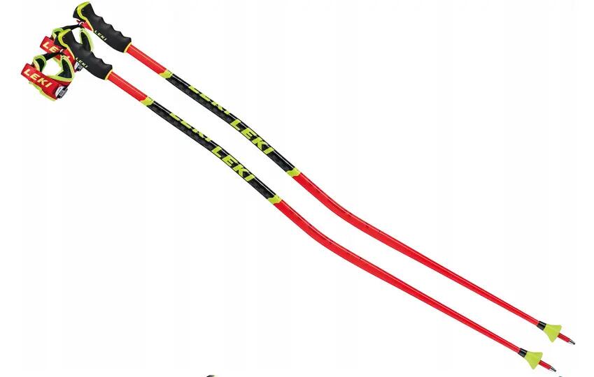 Kije narciarskie zjazdowe Leki WCR GS 3D 120 cm 2/5