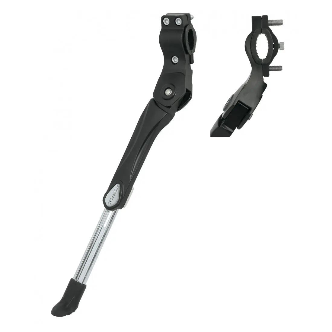 Picior de sprijin FORCE E-Bike, reglabil, negru