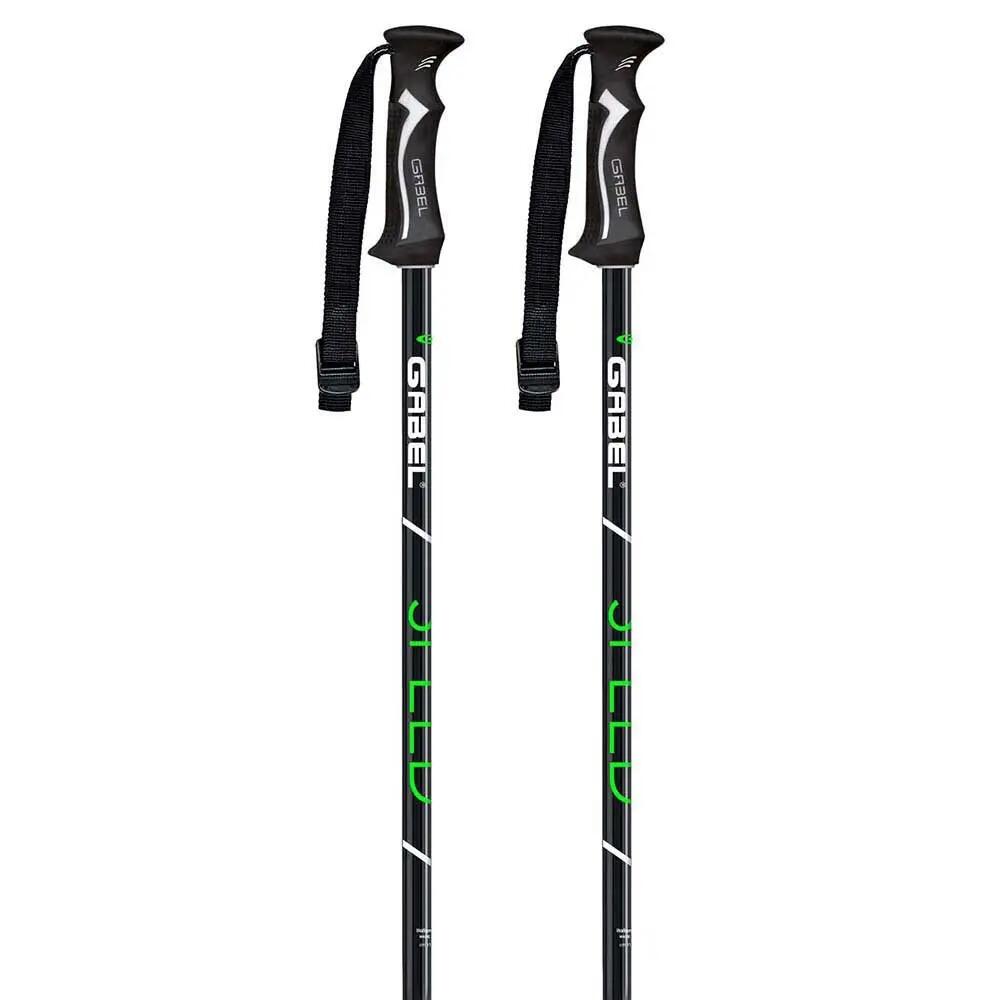 Kije narciarskie zjazdowe Gabel Speed Black/Green 130 cm 2/4