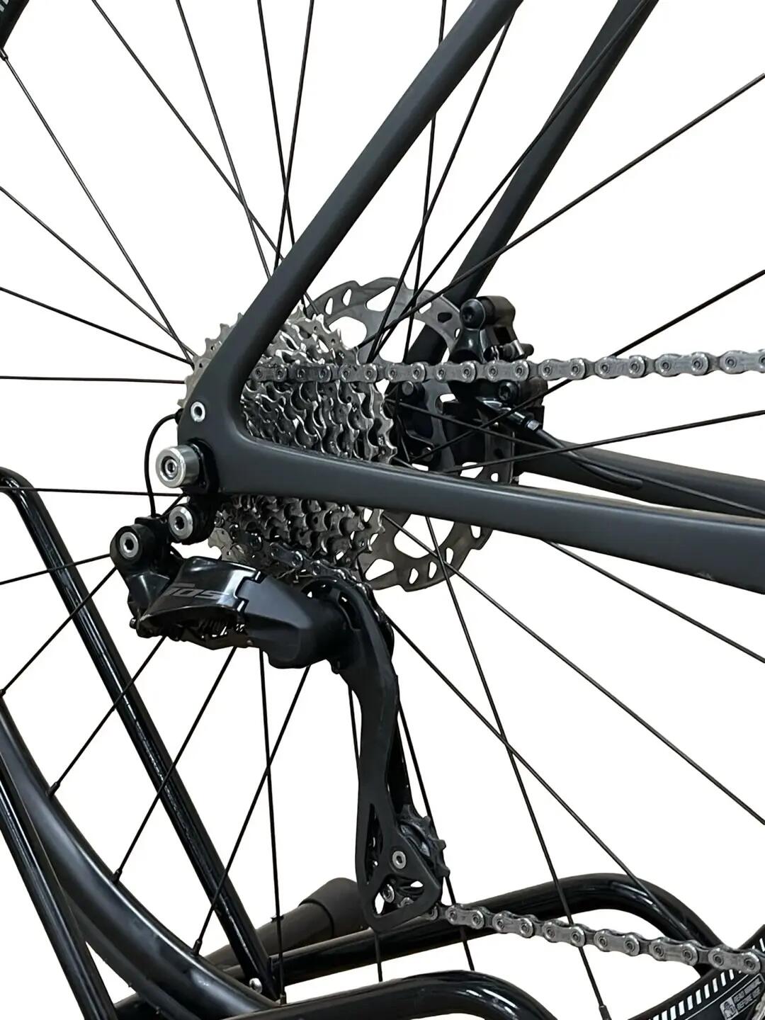 Ricondizionata - bicicletta da corsa Cannondale Synapse Carbo - Stato eccellente 10/11