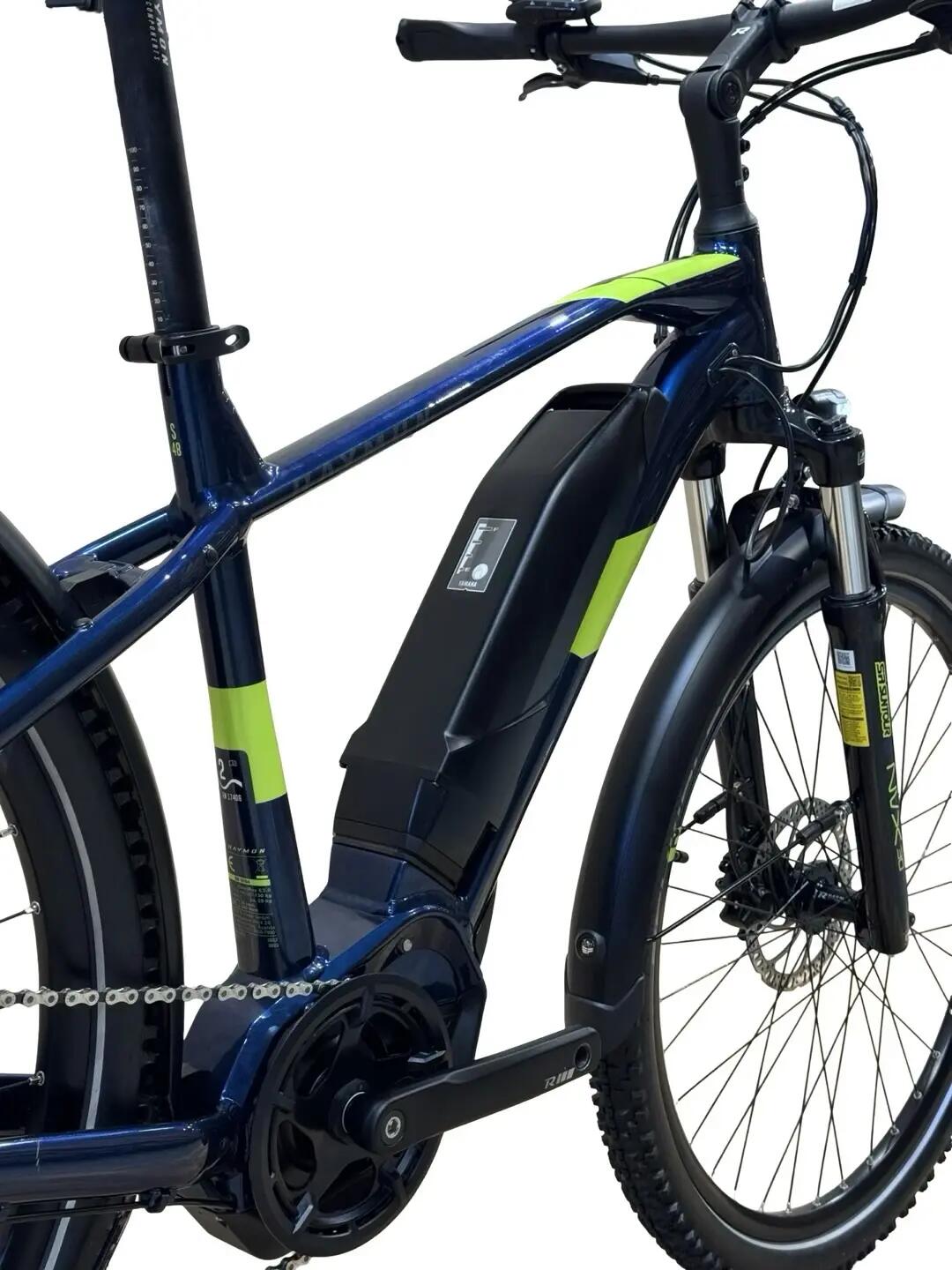 Reconditionné - Vélo électrique Raymon Crossray E 3.0 Alivio - comme neuf 10/13