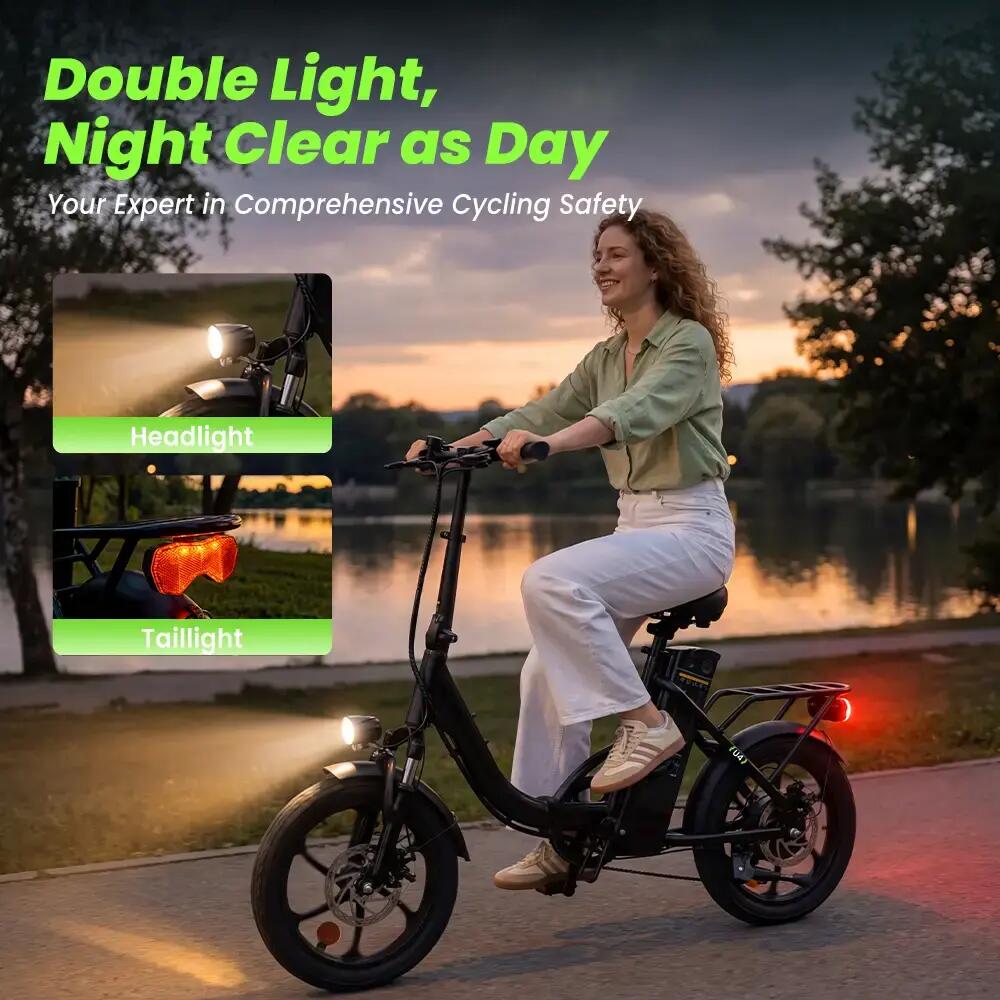 U4 Adult Electric Bike,16x2.5" Tire,36V 10.4Ah Battery 11/15