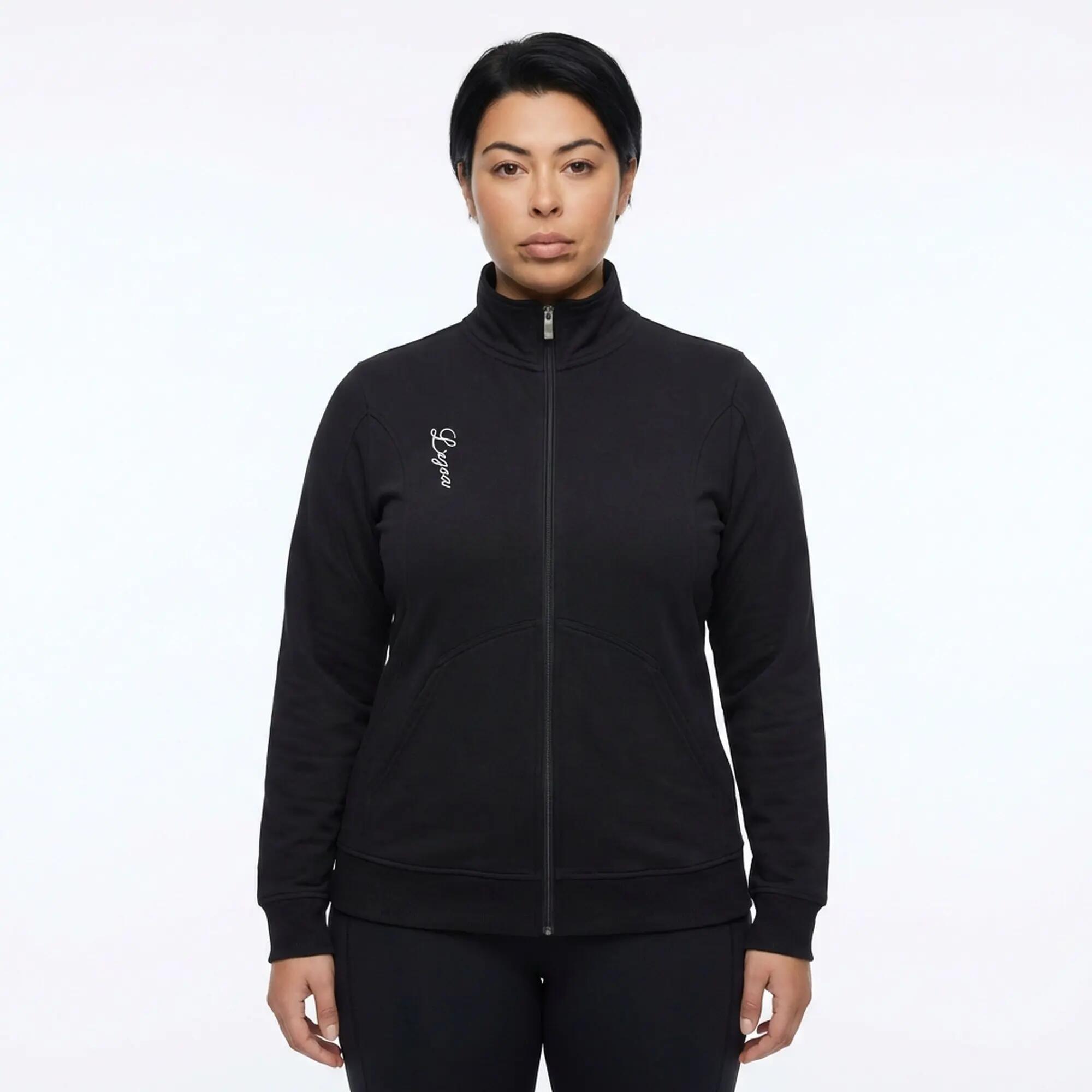 Femei Training Felpa Mezza Zip Versatile Karida