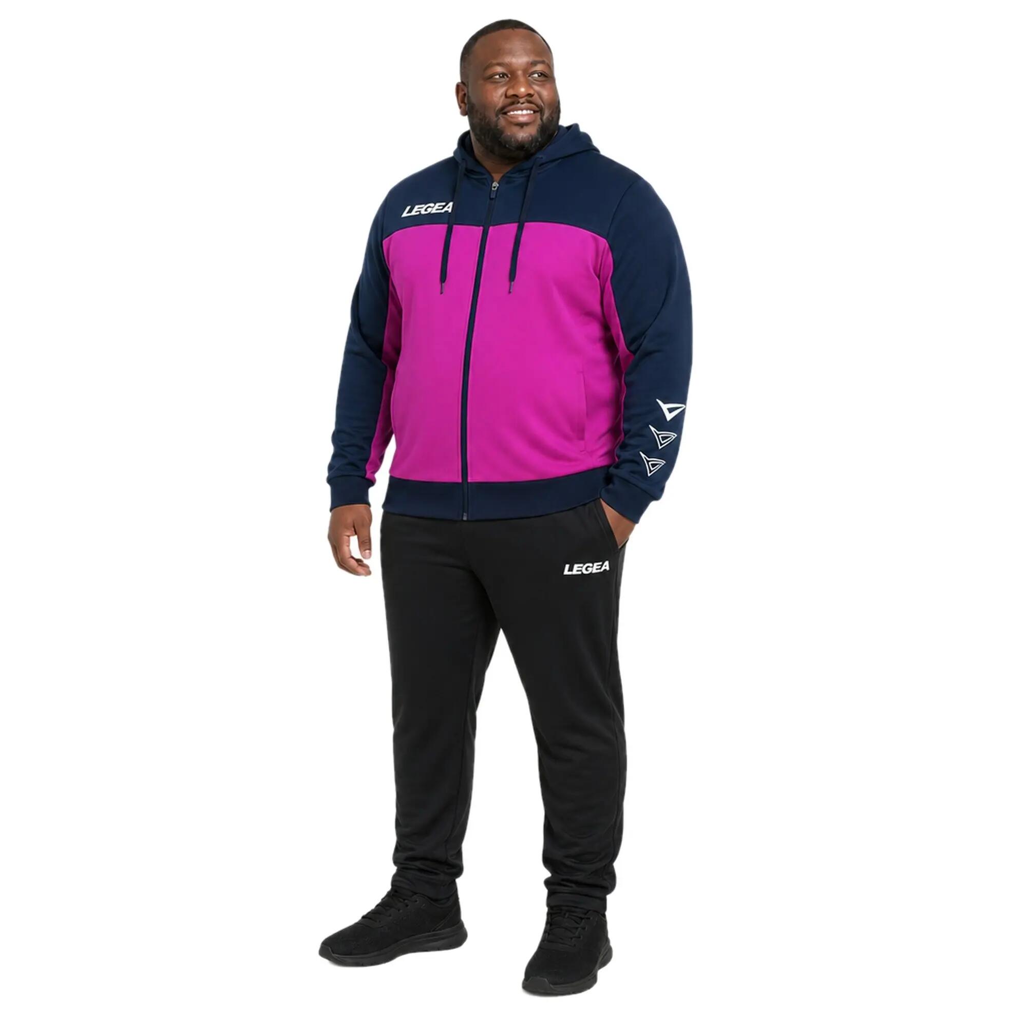 Női Sportos Kabát Oversize FLEX Fuksia 3/6