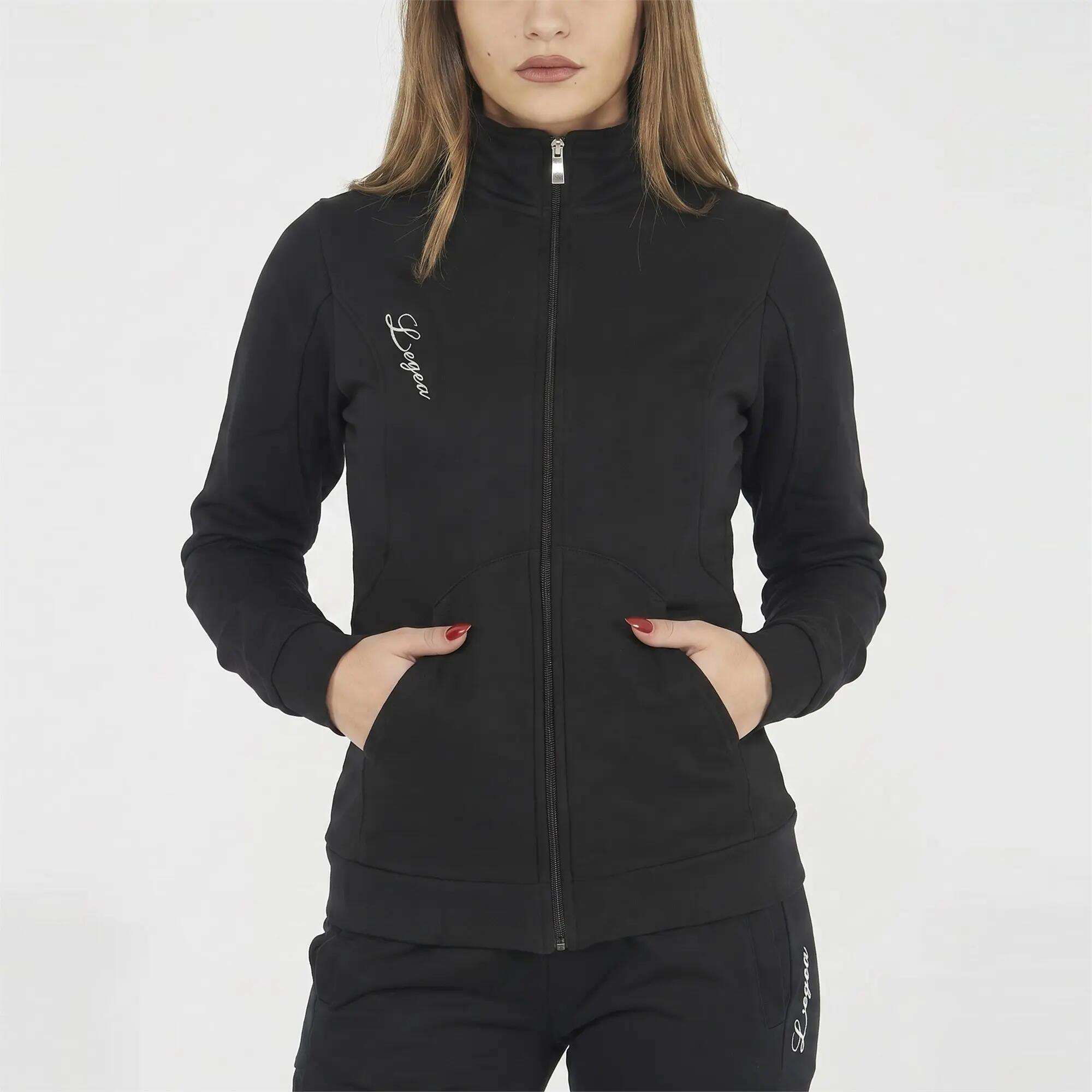 Men's Training Half-Zip Sweatshirt Karida Black 5/5