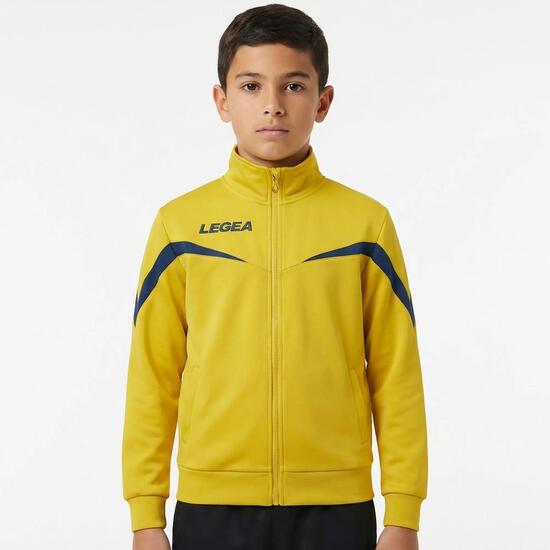 Ultraleichte Laufjacke Mosca gelb-blau