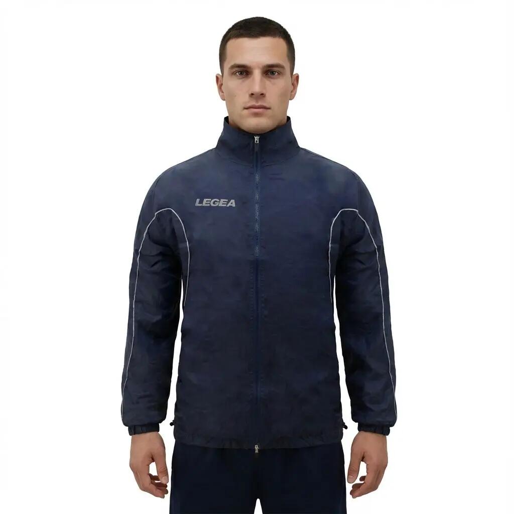 Regenjack Cyclone Blauw-Zilver 2/2