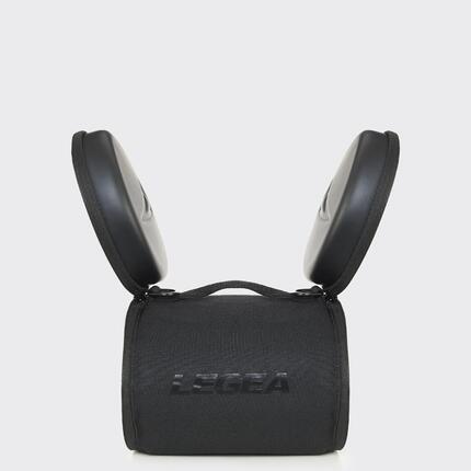 Sac de sport avec bandoulière VELAM noir 17 x 25 cm